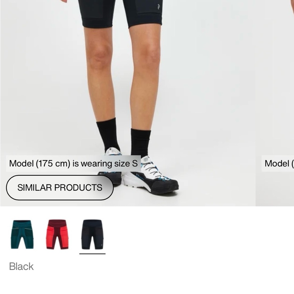 Peak Performance Black Ascent Track Shorts